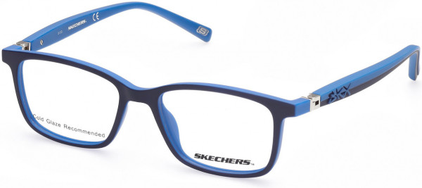 Skechers SE1173 Eyeglasses, 091 - Matte Blue