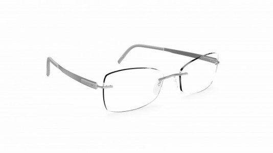 Silhouette Blend KU Eyeglasses, 8640 Fossil Gray