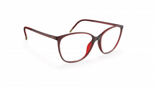 Silhouette SPX Illusion Full Rim 1601 Eyeglasses, 3030 Dark Red