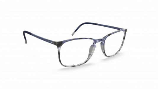 Silhouette SPX Illusion Full Rim 2943 Eyeglasses, 4610 Havanna Smoky Blue