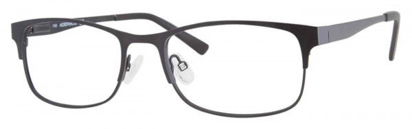 Adensco AD 125 Eyeglasses, 0003 MATTE BLACK