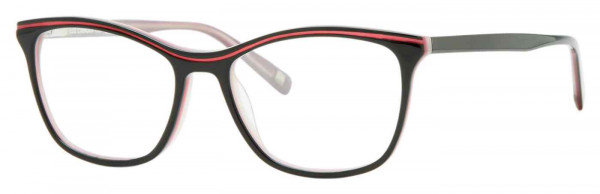 Liz Claiborne L 453 Eyeglasses, 0LK8 BLACK PINK