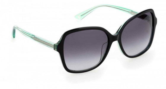 Juicy Couture JU 611/G/S Sunglasses, 0807 BLACK
