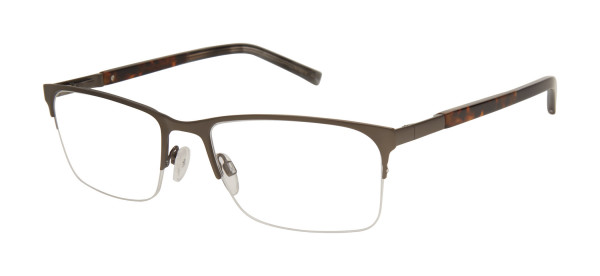 Geoffrey Beene G465 Eyeglasses, Dark Gunmetal (DGN)