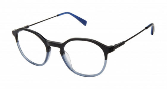 Buffalo BM016 Eyeglasses, Black / Blue (BLU)