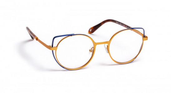 J.F. Rey PM075 Eyeglasses, SATIN GOLD MAT BLUE (5029)