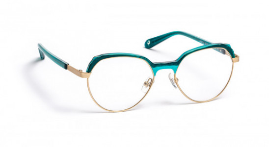 J.F. Rey PM072 Eyeglasses, GREEN/TURQUOISE/SATIN GOLD (2525)