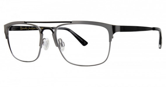 Randy Jackson Randy Jackson Ltd. Ed X143 Eyeglasses, 058 Gunmetal Blk