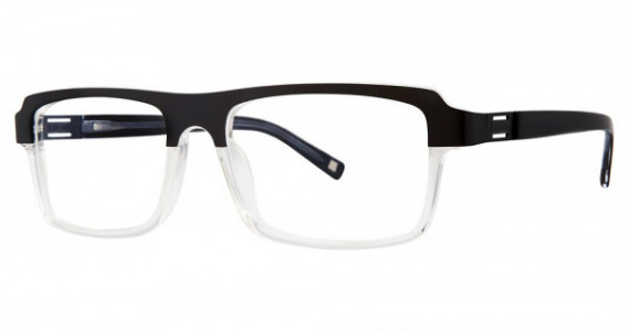 Randy Jackson Randy Jackson Ltd. Ed X147 Eyeglasses, 189 Black/Crystal