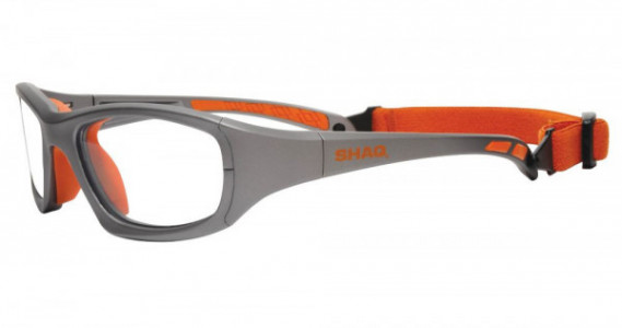 Shaquille O’Neal SHAQ EYE GEAR 101Z Eyeglasses, 178 Grey Prl/Orange
