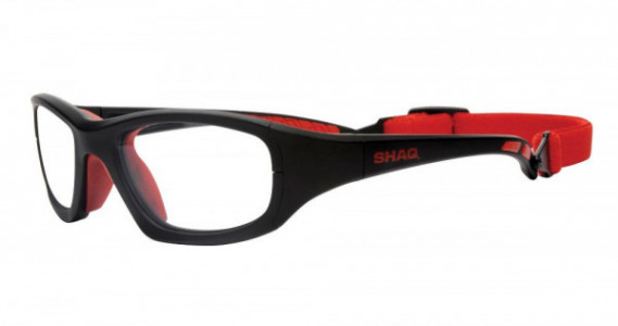 Shaquille O’Neal Shaq Eye Gear 101Z Eyeglasses, 239 Black/Red