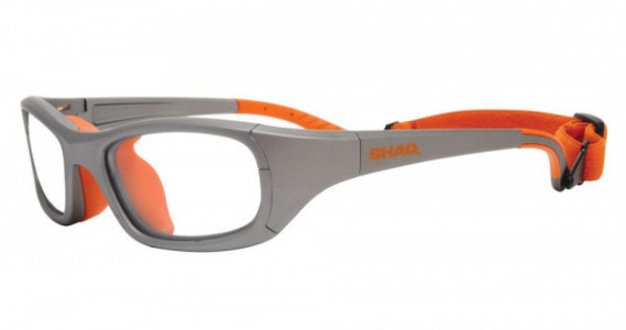 Shaquille O’Neal SHAQ EYE GEAR 102Z Eyeglasses, 178 Grey Prl/Orange