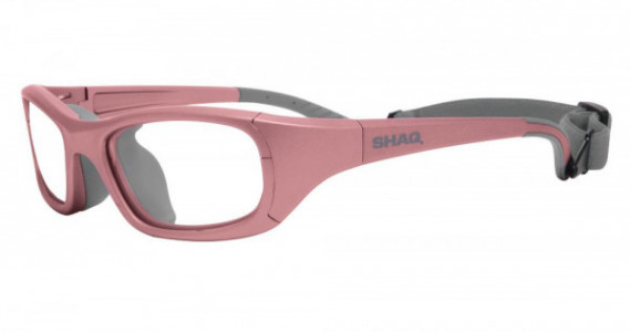 Shaquille O’Neal SHAQ EYE GEAR 102Z Eyeglasses, 019 Pale Pink/Grey