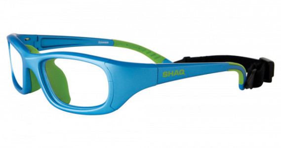 Shaquille O’Neal SHAQ EYE GEAR 102Z Eyeglasses, 246 TURQUOISE/LIME