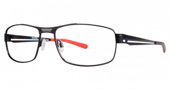 Shaquille O’Neal Shaquille O&#39;Neal 111M Eyeglasses, 021 Black