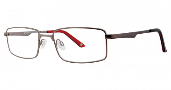 Shaquille O’Neal Shaquille O&#39;Neal 147M Eyeglasses, 058 Gunmetal