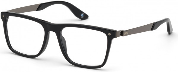 BMW Eyewear BW5002-H Eyeglasses, 001 - Shiny Black