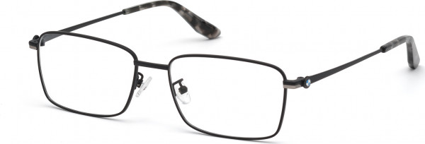 BMW Eyewear BW5012 Eyeglasses, 002 - Matte Black / Matte Black