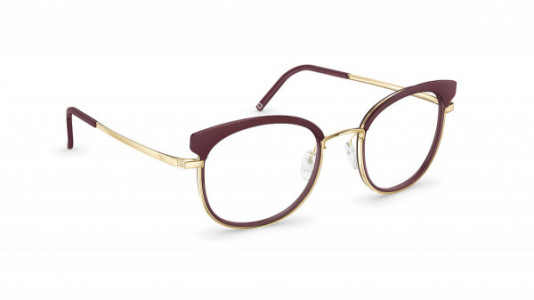 neubau Max 3 D Eyeglasses, Roasted berry/glorious gold 6030