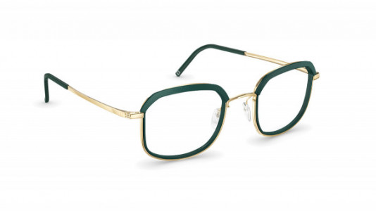 neubau Theo 3 D Eyeglasses, Evergreen/glorious gold 5530
