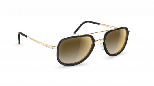 neubau Erwin 3 D Sunglasses, Black coal/glorious gold 9030
