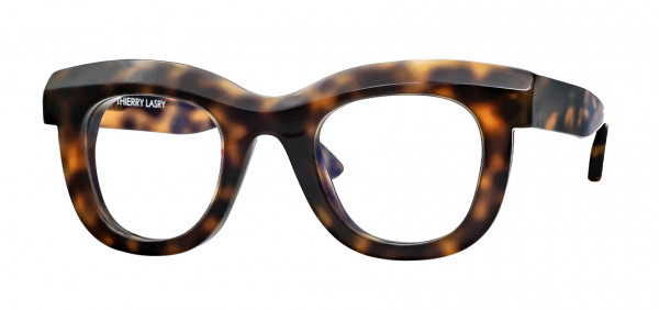 Thierry Lasry SAUCY CLEAR Eyeglasses, Tortoiseshell