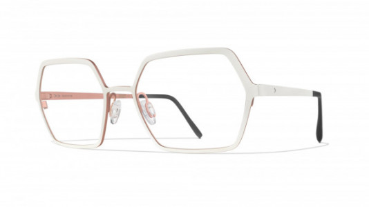 Blackfin Danzica Eyeglasses, C1296 - White/Pink