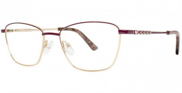 Adrienne Vittadini 626 Eyeglasses, Rose Gold