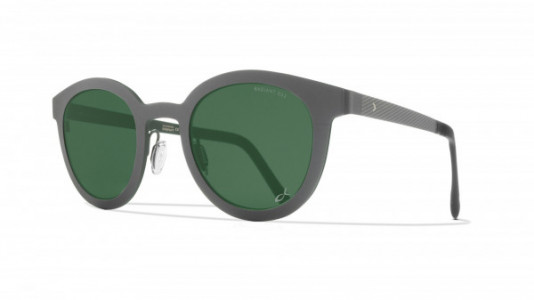Blackfin Bayham Sunglasses, C1340 - Gray/Green (Solid Green)