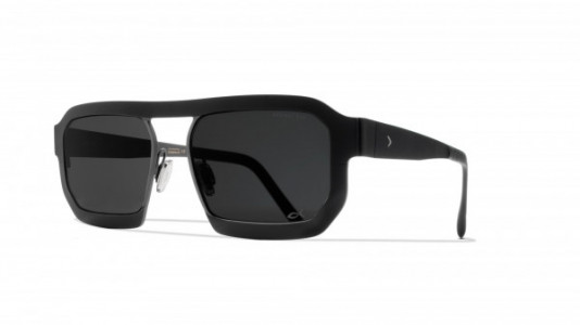 Blackfin Tao Sunglasses, C1331 - Black/Gray (Solid Smoke)