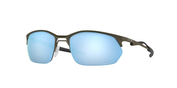 Oakley OO4145 WIRE TAP 2.0 Sunglasses, 414506 WIRE TAP 2.0 SATIN LEAD PRIZM (GREY)