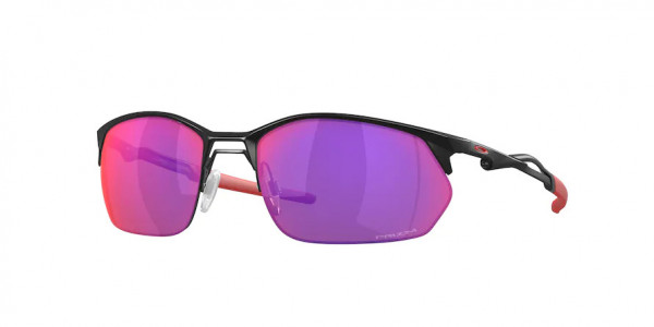 Oakley OO4145 WIRE TAP 2.0 Sunglasses, 414510 WIRE TAP 2.0 SATIN BLACK PRIZM (BLACK)