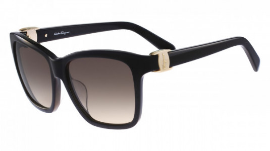 Ferragamo SF807SA Sunglasses, (001) BLACK
