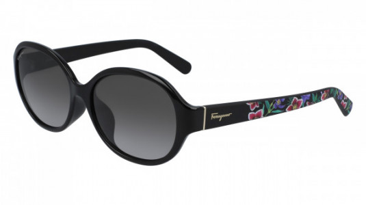 Ferragamo SF918SA Sunglasses, (001) BLACK