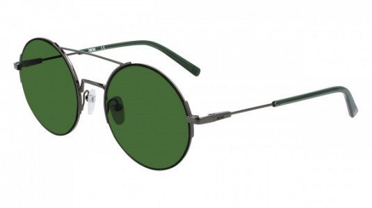 MCM MCM160S Sunglasses, (072) RUTHENIUM/GREEN