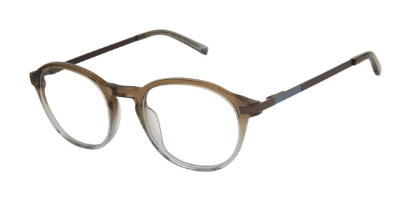 Geoffrey Beene G532 Eyeglasses, Brown Grey (GRY)
