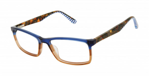 Zuma Rock ZR013 Eyeglasses, Blue / Brown (BLU)