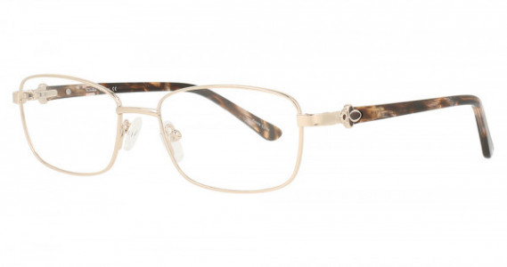 CAC Optical Wendy Eyeglasses, Gold