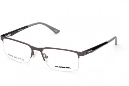 Skechers SE3306 Eyeglasses, 008 - Shiny Gunmetal