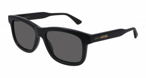 Gucci GG0824S Sunglasses, 005 - BLACK with GREY lenses