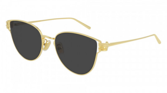 Boucheron BC0113S Sunglasses, 001 - GOLD with GREY lenses