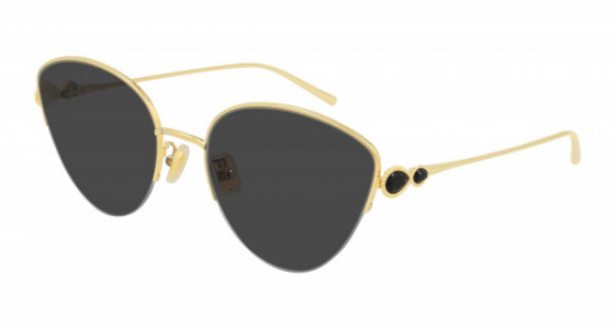 Boucheron BC0115S Sunglasses, 001 - GOLD with GREY lenses