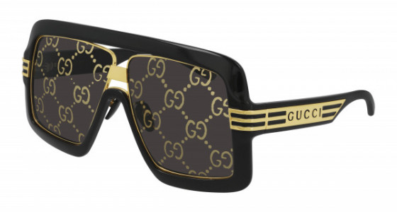 Gucci GG0900S Sunglasses, 001 - BLACK with GREY lenses