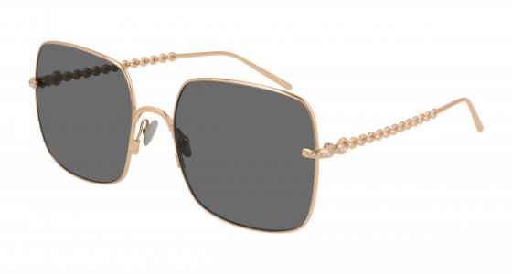 Pomellato PM0102S Sunglasses, 001 - GOLD with GREY lenses