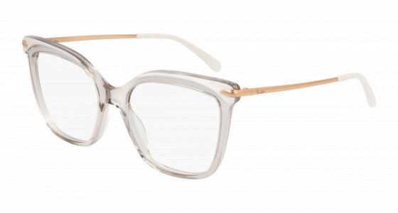 Pomellato PM0094O Eyeglasses, 004 - BEIGE with GOLD temples and TRANSPARENT lenses