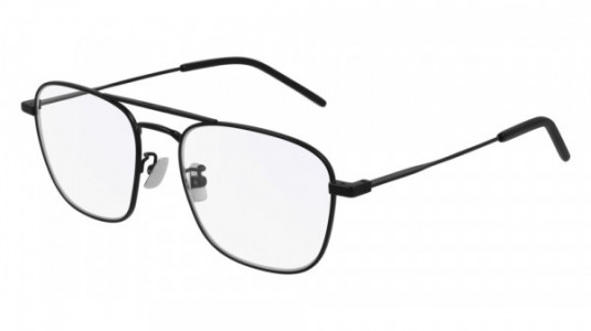 Saint Laurent SL 309 OPT Eyeglasses, 005 - SILVER with TRANSPARENT lenses