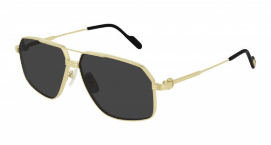 Cartier CT0270S Sunglasses, 001 - GOLD with GREY lenses