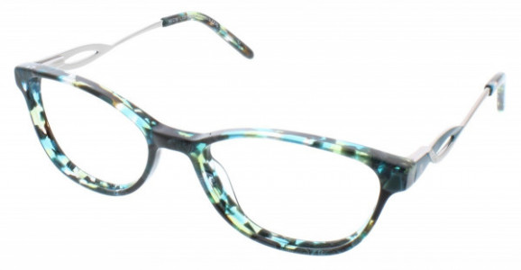 Jessica McClintock JMC 4319 Eyeglasses, Teal Green