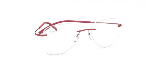 Silhouette TMA - The Icon II CM Eyeglasses, 3040 Carnelian Red