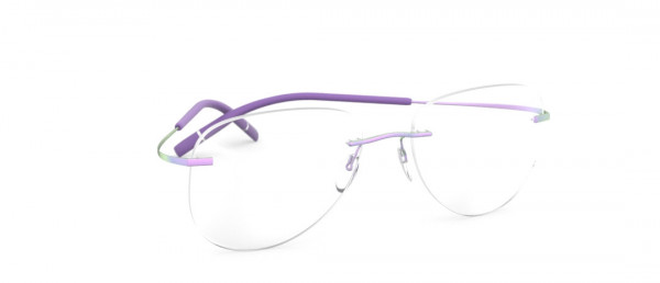 Silhouette TMA - The Icon II CM Eyeglasses, 4140 Iridescent Violet